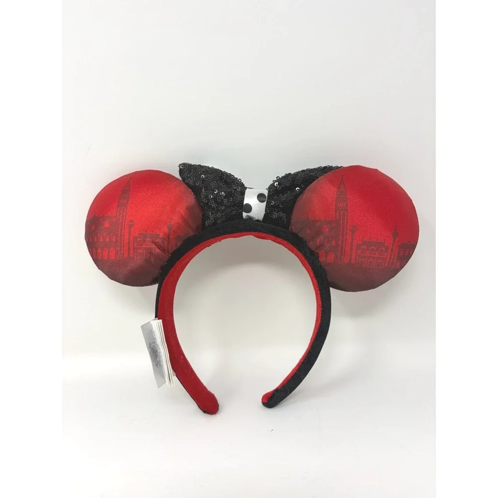 Disney Parks Ears Headband EPCOT Showcase Italy Ciao Bella Minnie Mouse